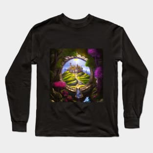 A fantasy portal to a new world Long Sleeve T-Shirt